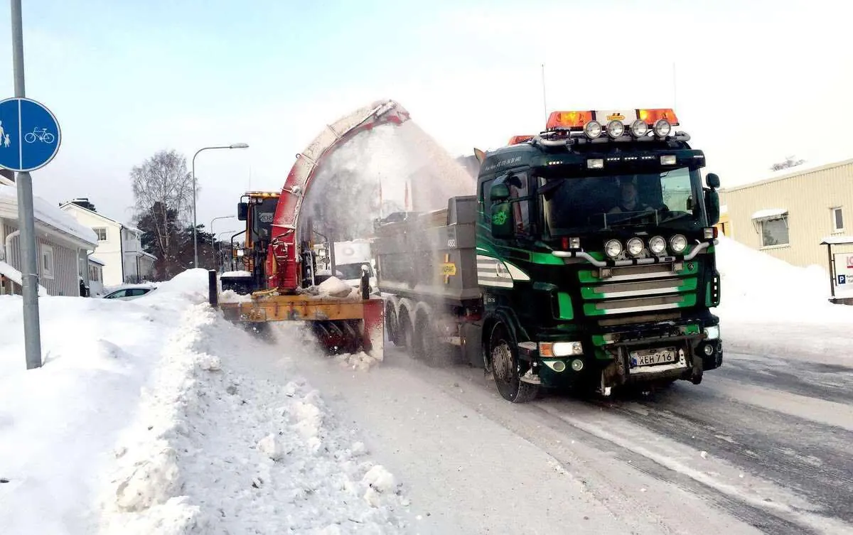 Snöröjning och halkbekämpning, bild 3